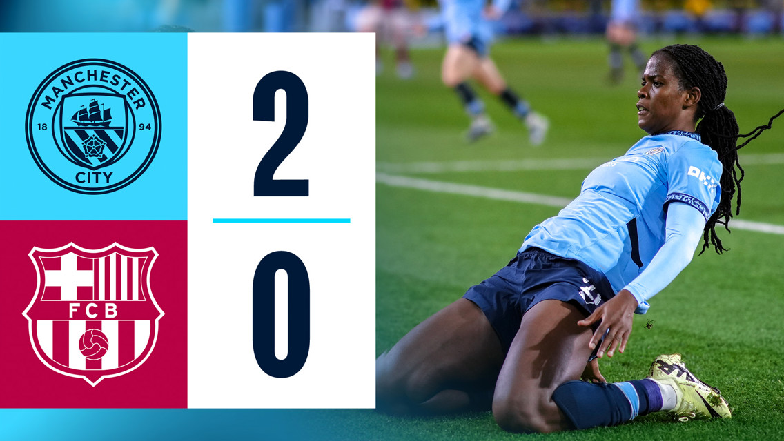 Classic highlights: City 2-0 Barcelona